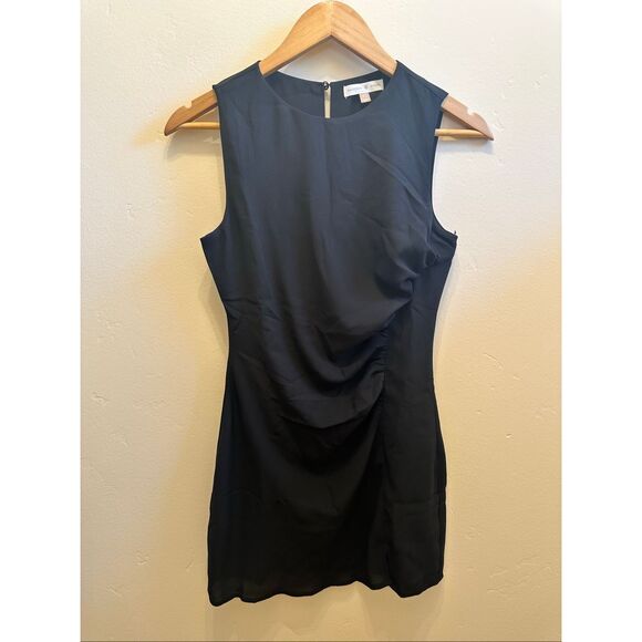 Backyard Roses Sleeveless Classic Little Black Dress Size XS New - Picture 1 of 3
